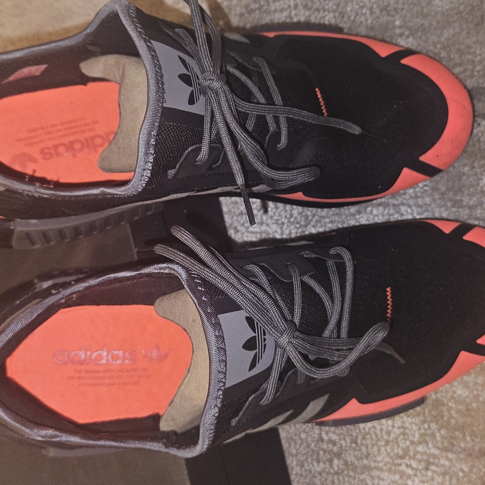 Adidas NMD R1 - Black and Red Sneakers - Size 14